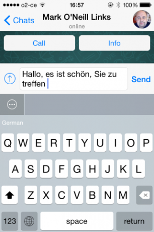 Slated ist eine iOS 8-Tastatur, die Gespräche für Sie übersetzt. Slated6