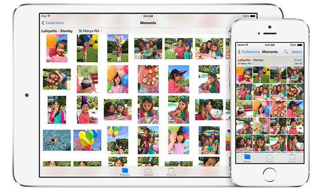 Was ist neu in iOS 8? Fotos