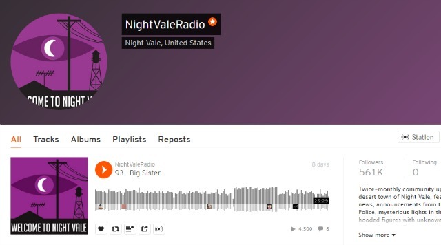 Night Vale Radio Podcast auf SoundCloud