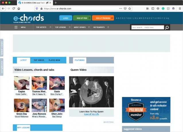 E-Chords Homepage