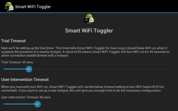 Android Wifi App