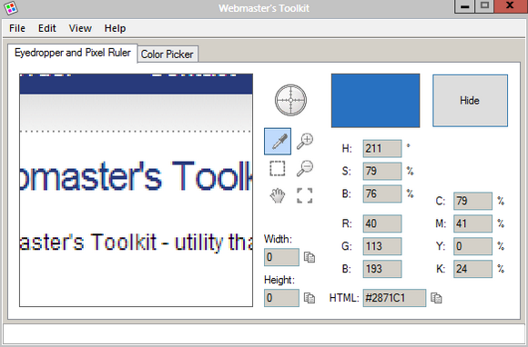 Desktop-Farbwähler