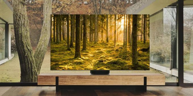Samsung S95B QD-OLED-TV-Lifestyle