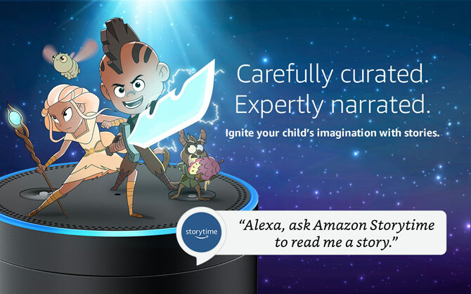 Amazon Alexa Fähigkeiten Befehle für Kinder