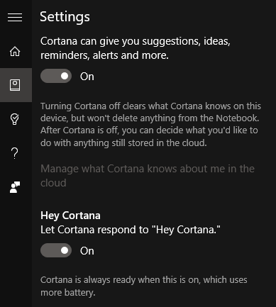 Cortana_Einstellungen