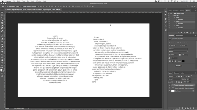 Arbeiten mit Text in Photoshop - Photoshop benutzerdefinierte Formen