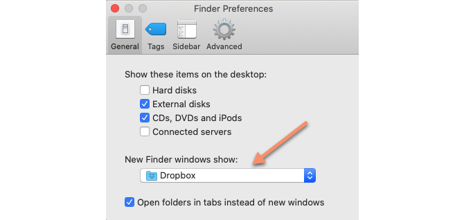 Finder-Einstellungen Mac