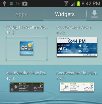 Wetter Widget