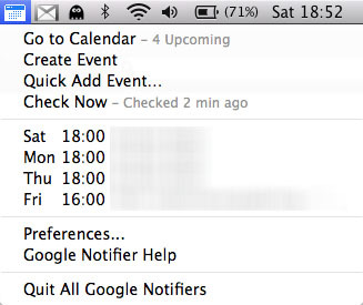 google kalender synchronisieren mac