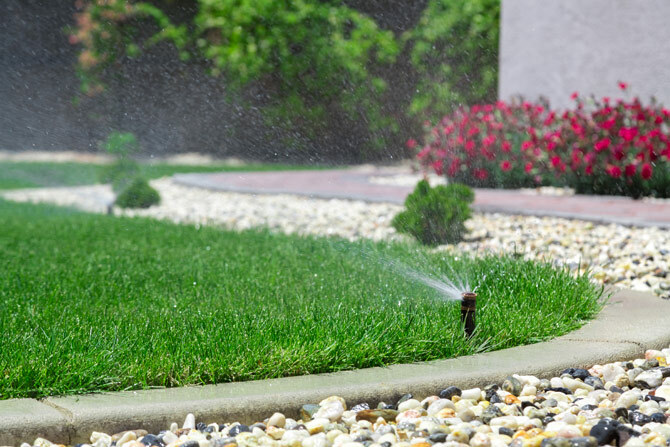 Rasenwassersprinkler