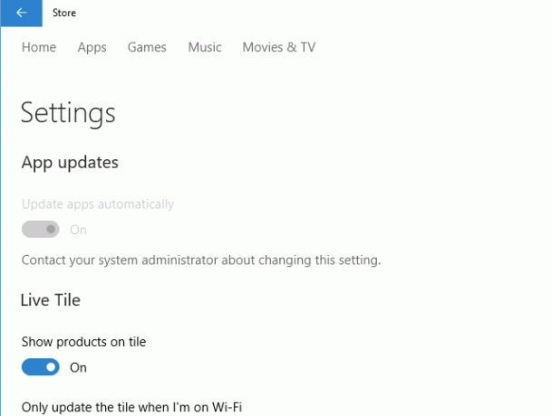 So deaktivieren Sie automatische App-Updates in Windows 10 Win10 Home Store-Einstellungen 3