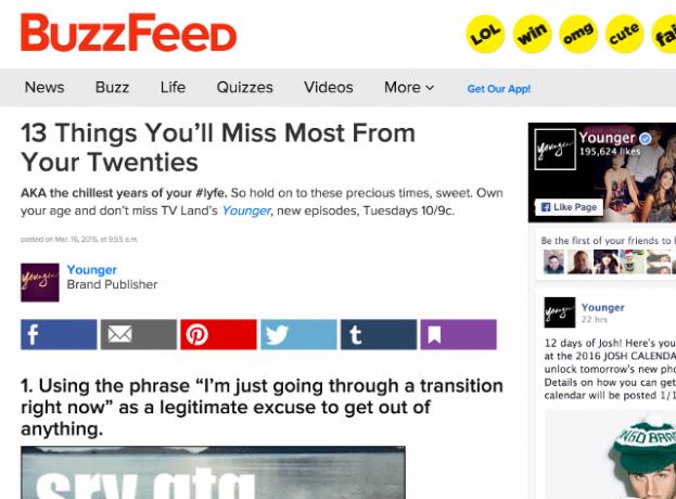 Buzzfeed-Titel