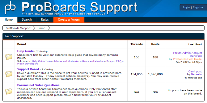 ProBoards Forum