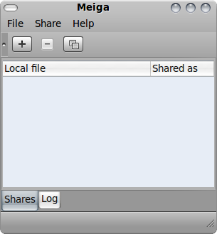 Meiga - Eines der besten Hauptfensterprogramme für Linux-Dateifreigabeprogramme