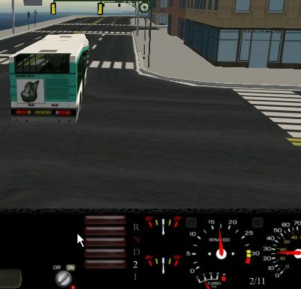 LKW-Fahrspielsimulation