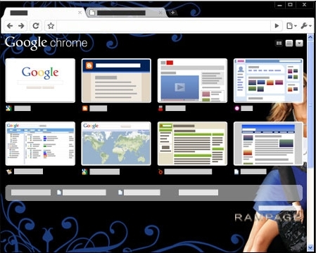 Die 10 coolsten Google Chrome-Themen Screenshot 2011 03 24 um 2