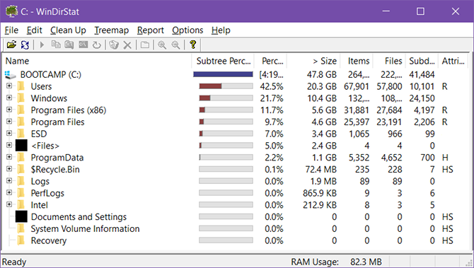 Windows-Wartungs-Tool-Windirstat