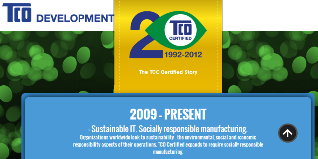 TCO-zertifizierte Geschichte