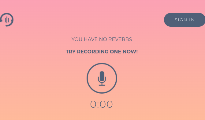 Reverb Chromebook Audio-Aufnahme aufnehmen