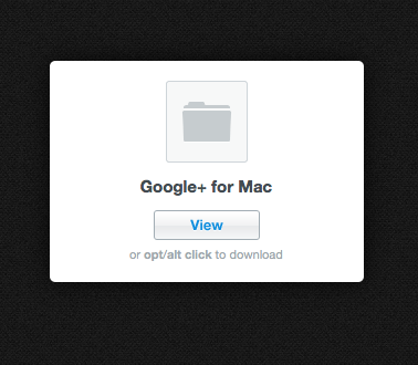 Google+ Anwendung für den Mac veröffentlicht [Mac] GooglePlusMac Download