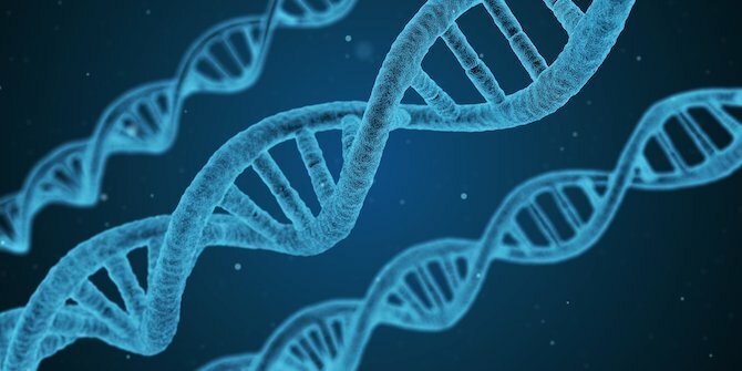 Abbildung einer DNA-Doppelhelix