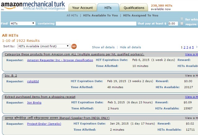 Screenshot von mechanischer Türke