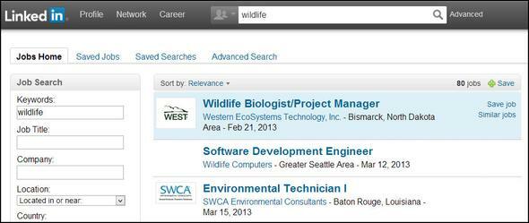 So verwenden Sie LinkedIn, um Ihren nächsten Job zu recherchieren Suche und Job speichern