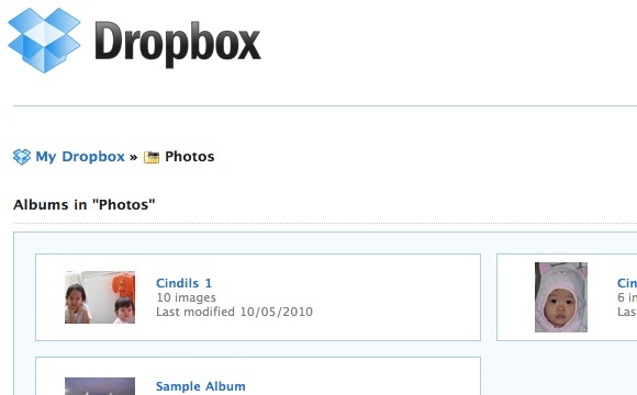 Dropbox Foto Diashow